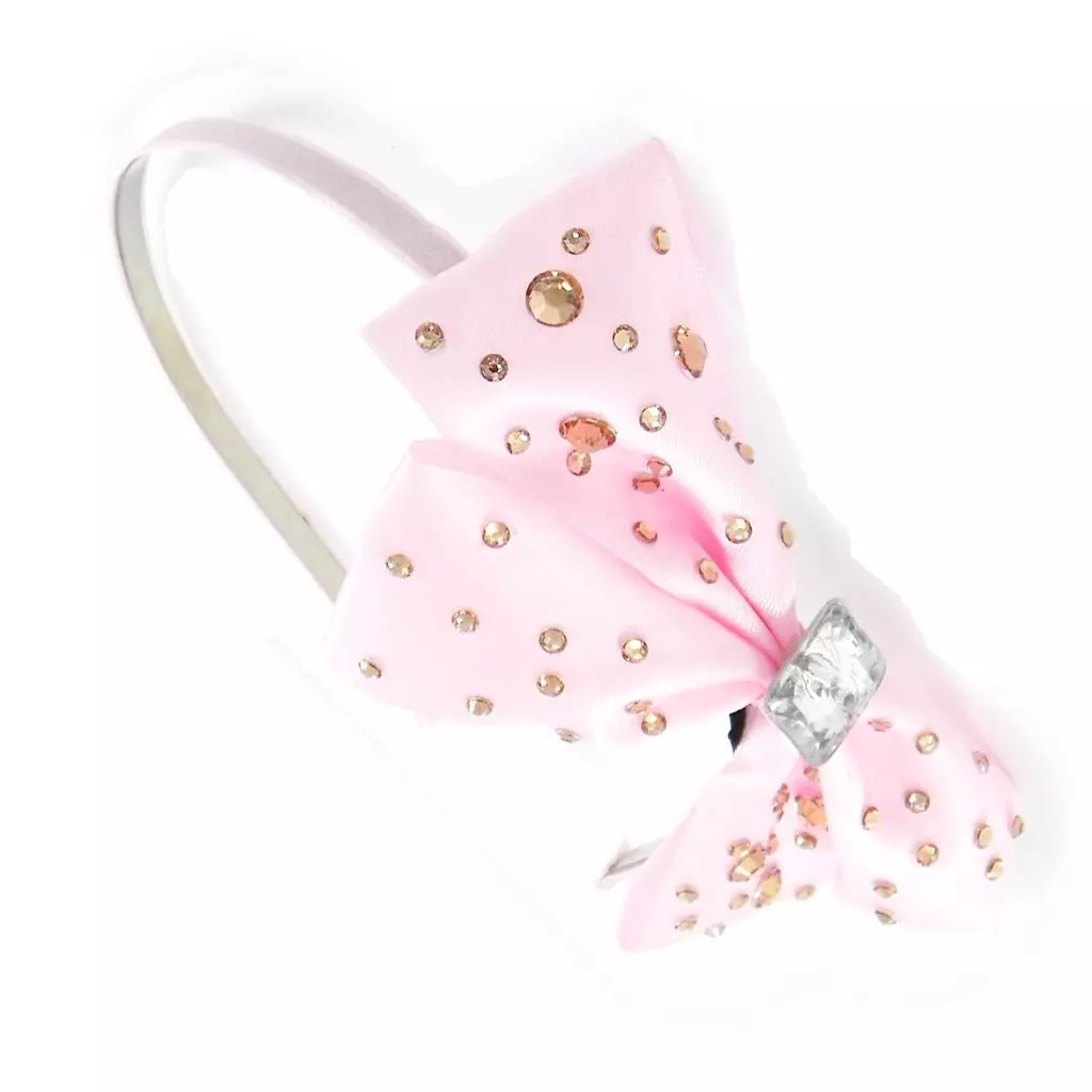 Les Trésors De Lily Serre Tête Créateur 'Sissi' Rose Cristal 75x120 Mm [H7597]