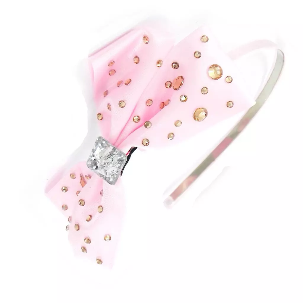 Les Trésors De Lily Serre Tête Créateur 'Sissi' Rose Cristal 75x120 Mm [H7597]