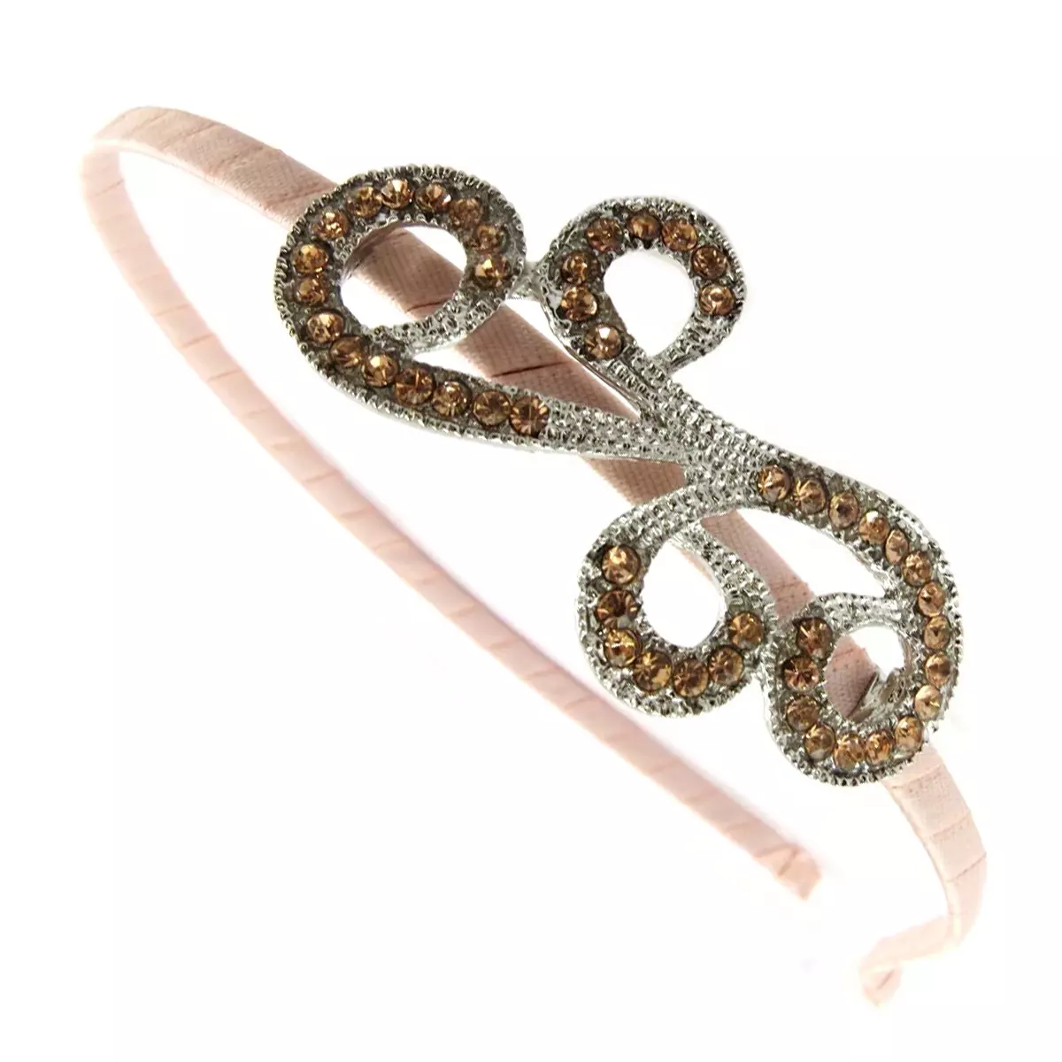 les trésors de lily Serre tête créateur 'Sissi' rose pâle 60x30 mm [Q0134]