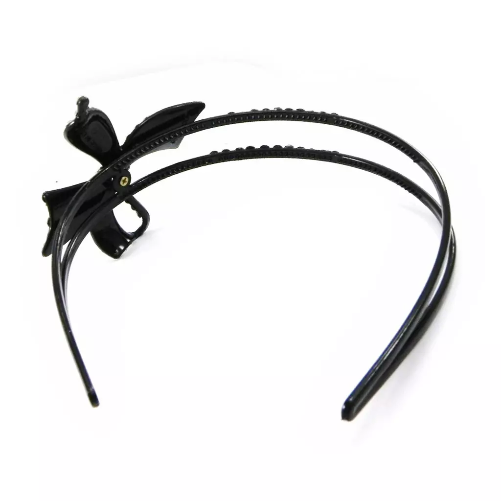 Les Trésors De Lily Serre Tête 'Cristal' Blanc Boréal 7x9 Cm [I4072]