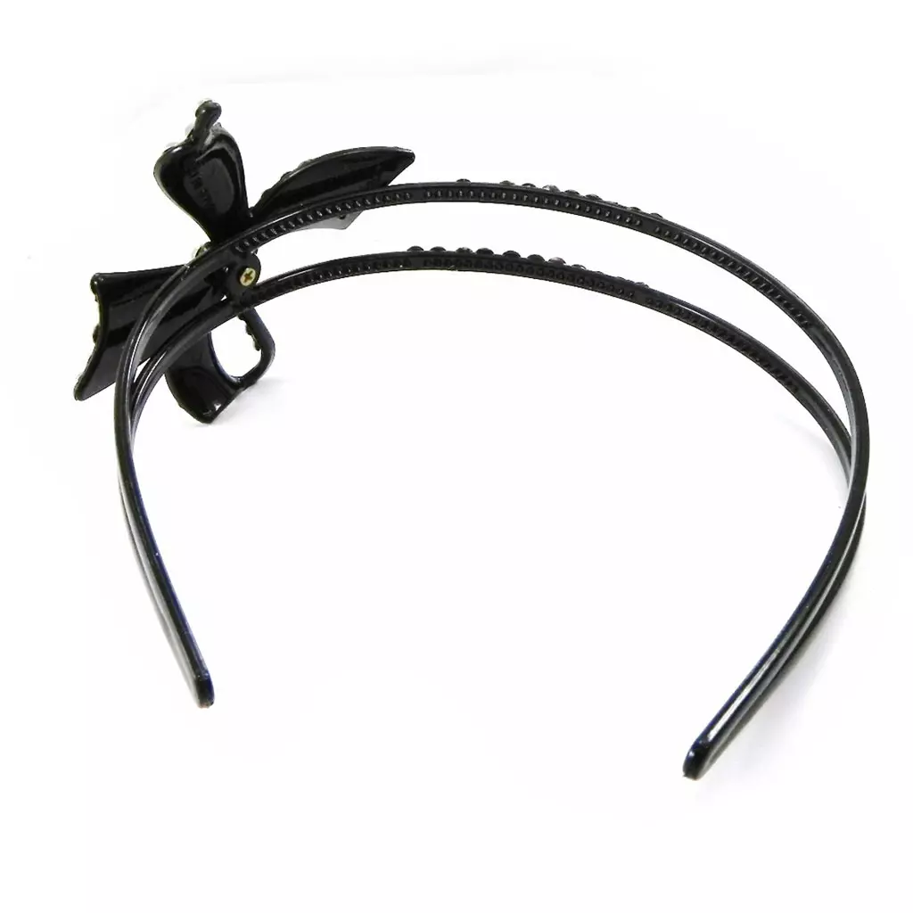 Les Trésors De Lily Serre Tête 'Cristal' Blanc Boréal 7x9 Cm [I4072]