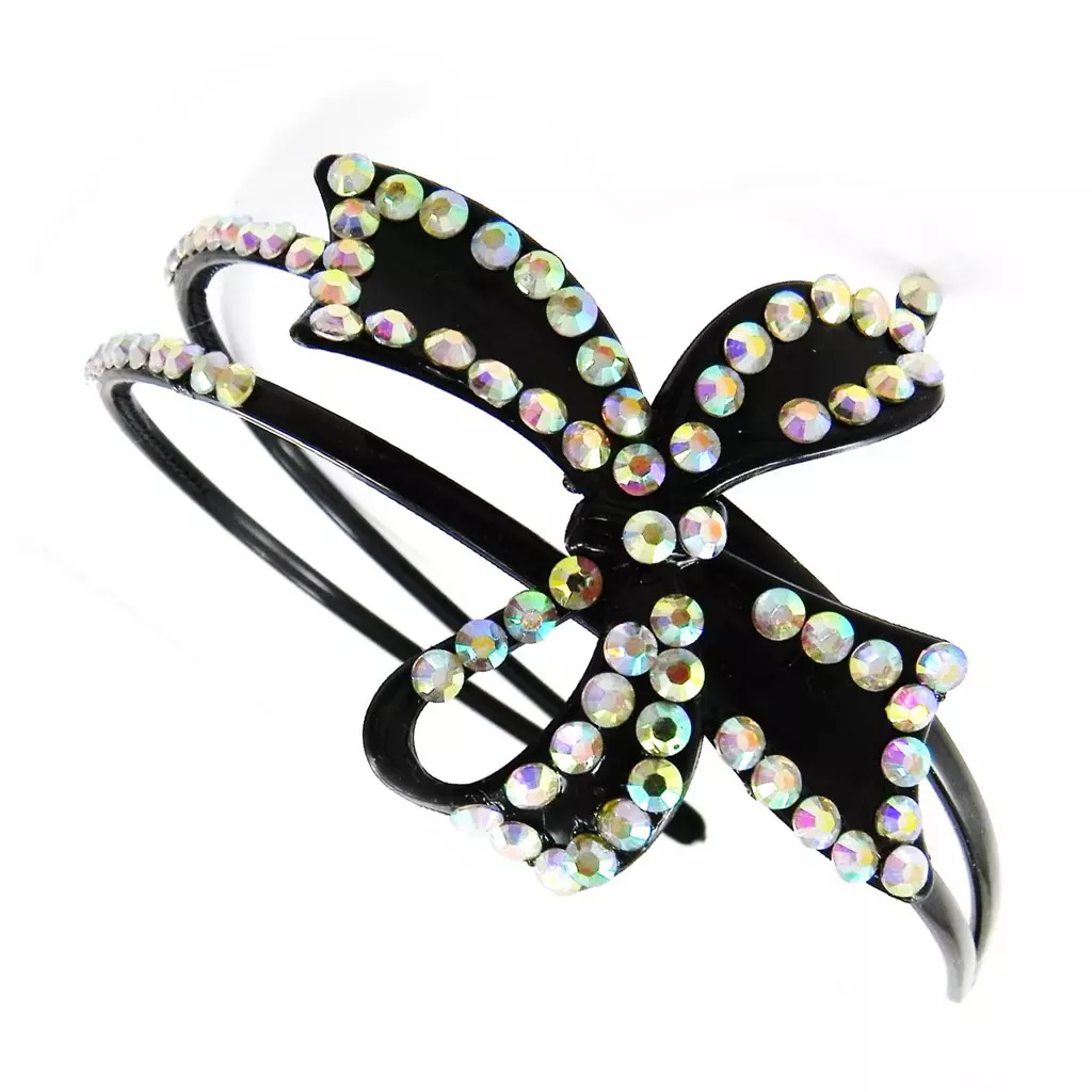 les trésors de lily Serre Tête 'Cristal' blanc boréal 7x9 cm [I4072]