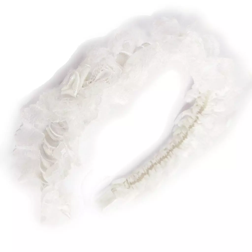 Les Trésors De Lily Serre Tête Enfant 'Scarlett' Blanc 3 Cm [K0687]