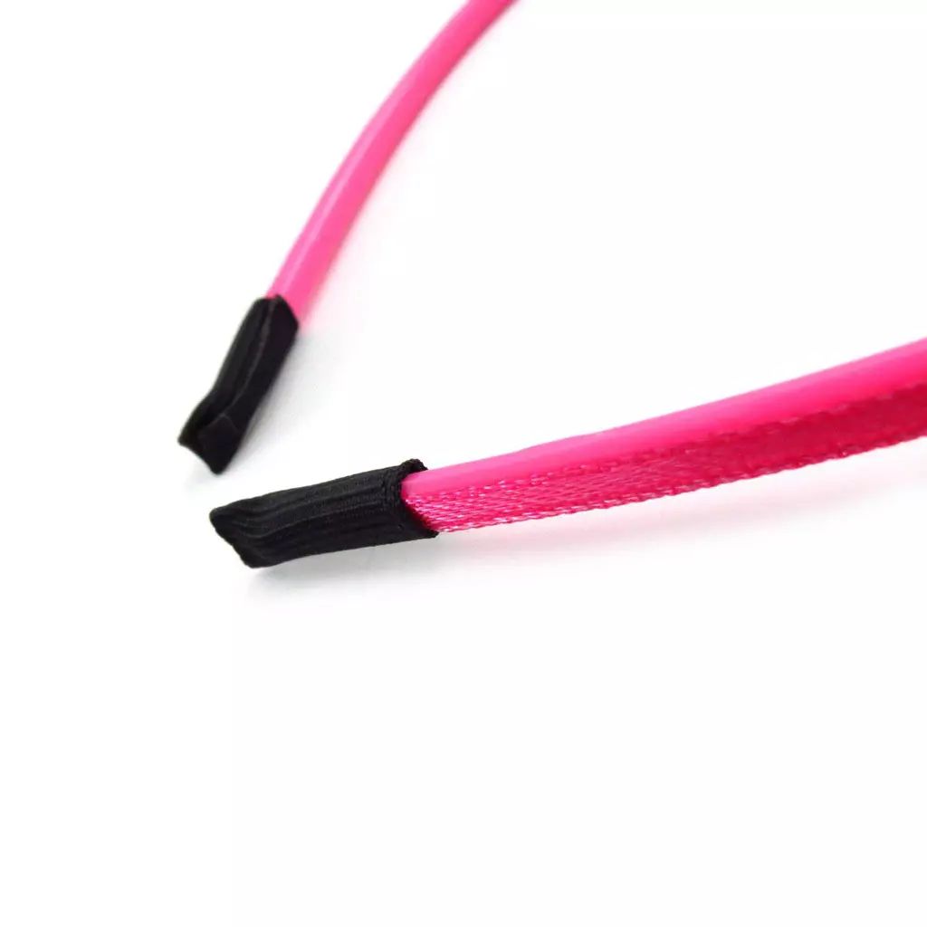Les Trésors De Lily Serre Tête Enfant 'Scarlett' Noeud Fuschia 50x18 Mm [J5749]