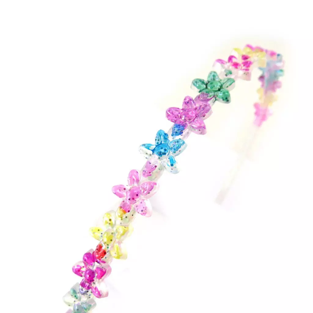 les trésors de lily Serre Tête 'Flora' tutti frutti 10 mm [J5736]