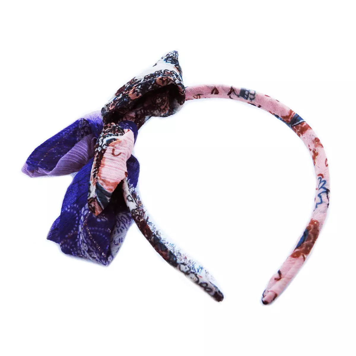 les trésors de lily Serre tête 'Liberty' violet [R6492]