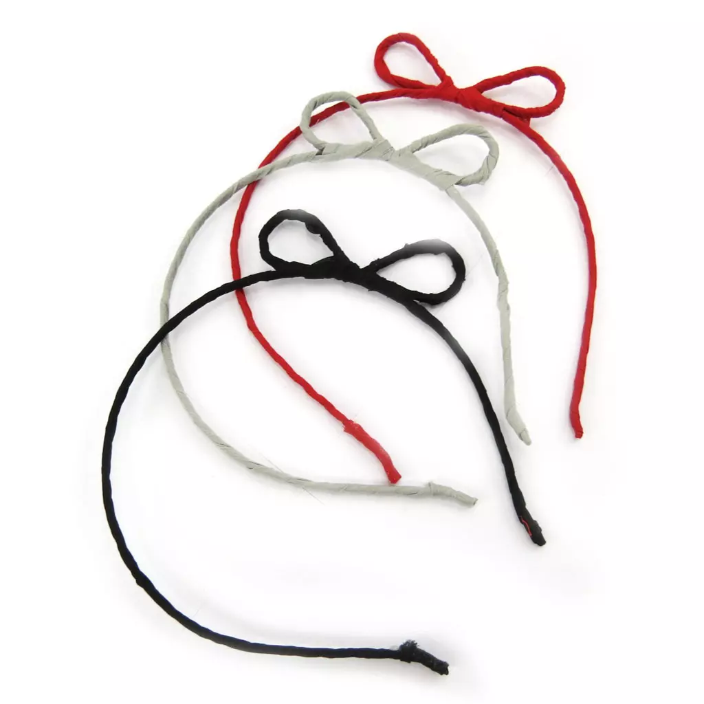 Les Trésors De Lily Serre Tête 'Scarlett' Rouge 75x20 Mm [R7779]