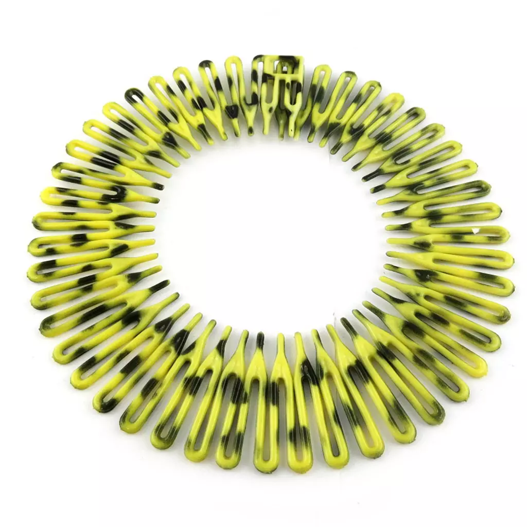 les trésors de lily Serre tête 'Simplicité' vert 3 cm [R7885]