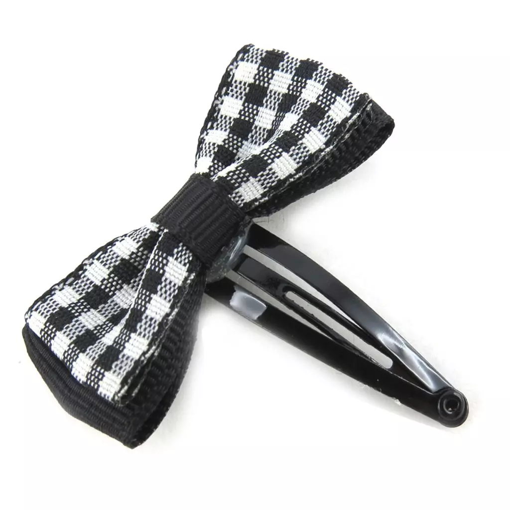 Les Trésors De Lily Set Coiffure Enfant 'Scarlett' Noir Blanc 5 Pièces [N0969]