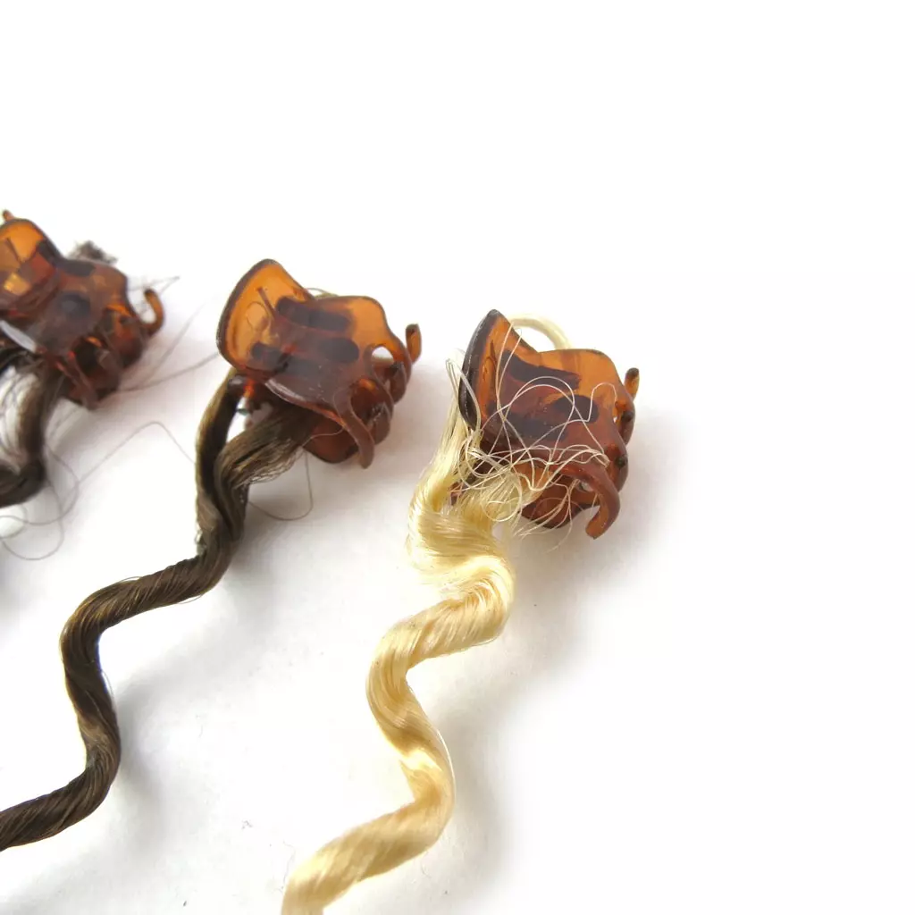 Les Trésors De Lily Set De 6 Mèches 'Cheveux' Marron [N1004]