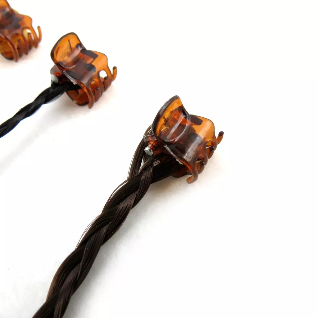 Les Trésors De Lily Set De 6 Mèches 'Cheveux' Marron [N1006]