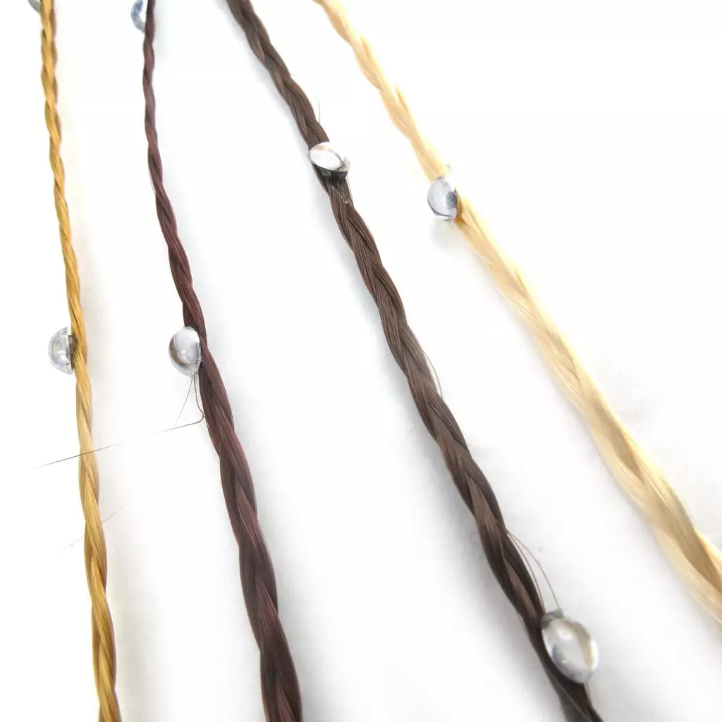 Les Trésors De Lily Set De 6 Mèches 'Cheveux' Marron [N1008]