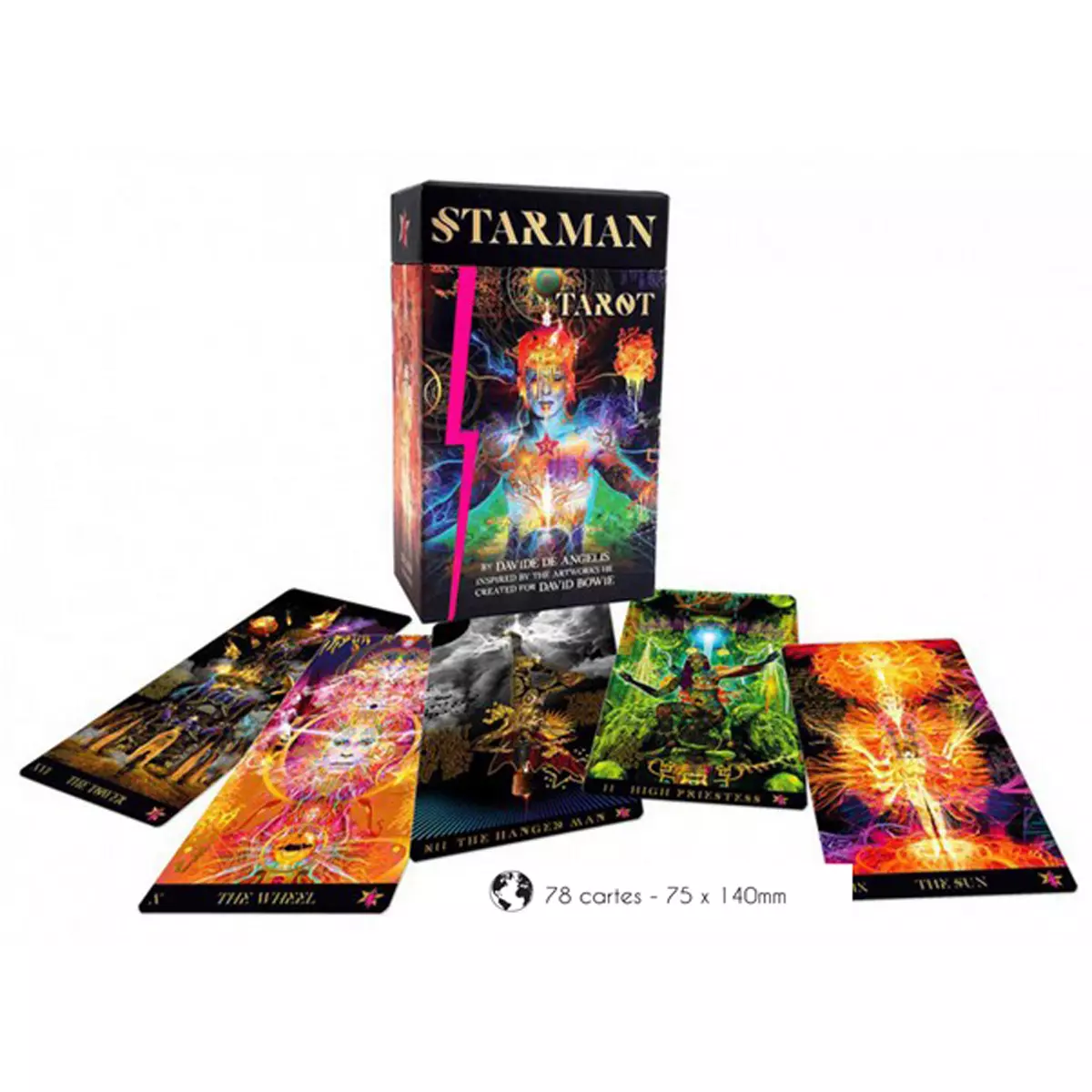 les trésors de lily Tarot collector 'Starman' multicolore 125x8x5 cm [A2003]
