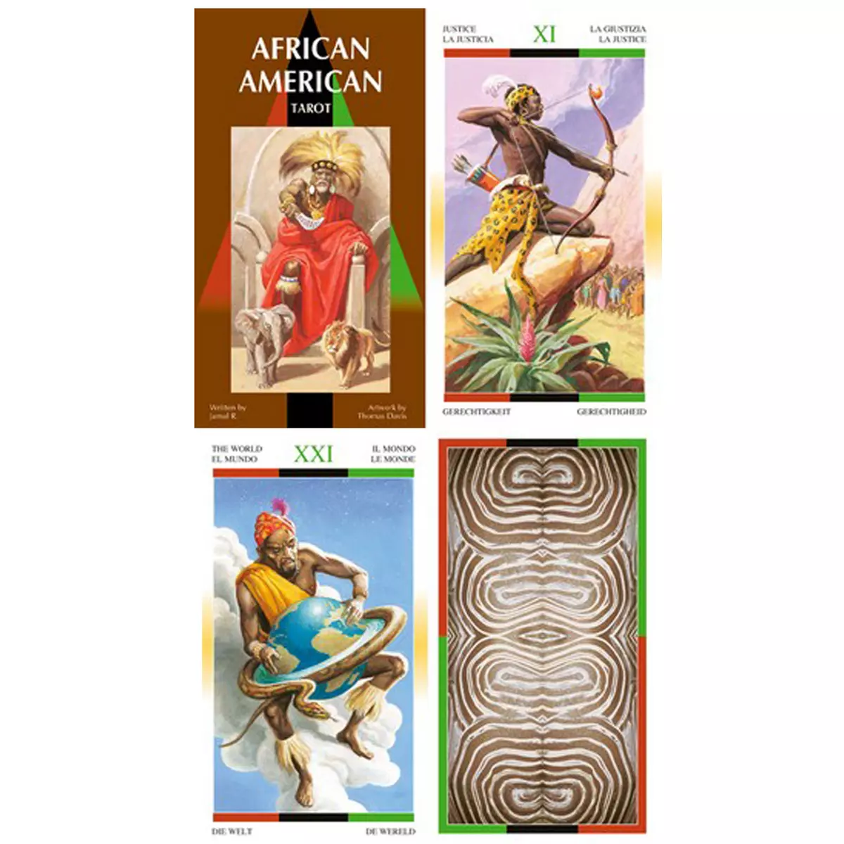 Les Trésors De Lily Tarot Créateur 'African American Tarot' 12x7x3 Cm [A1321]