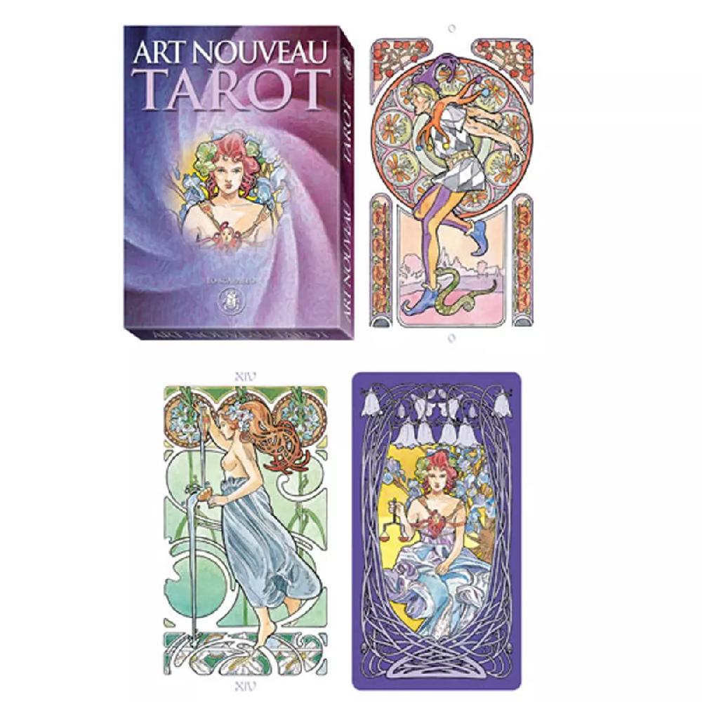 les trésors de lily Tarot Créateur 'Art Nouveau' (22 arcanes) boite 15x11x2 cm [Q0896]
