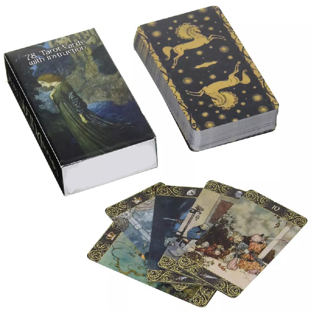 Les Trésors De Lily Tarot Créateur 'Edmund Dulac' Bleu 12x7x3 Cm [R2808]