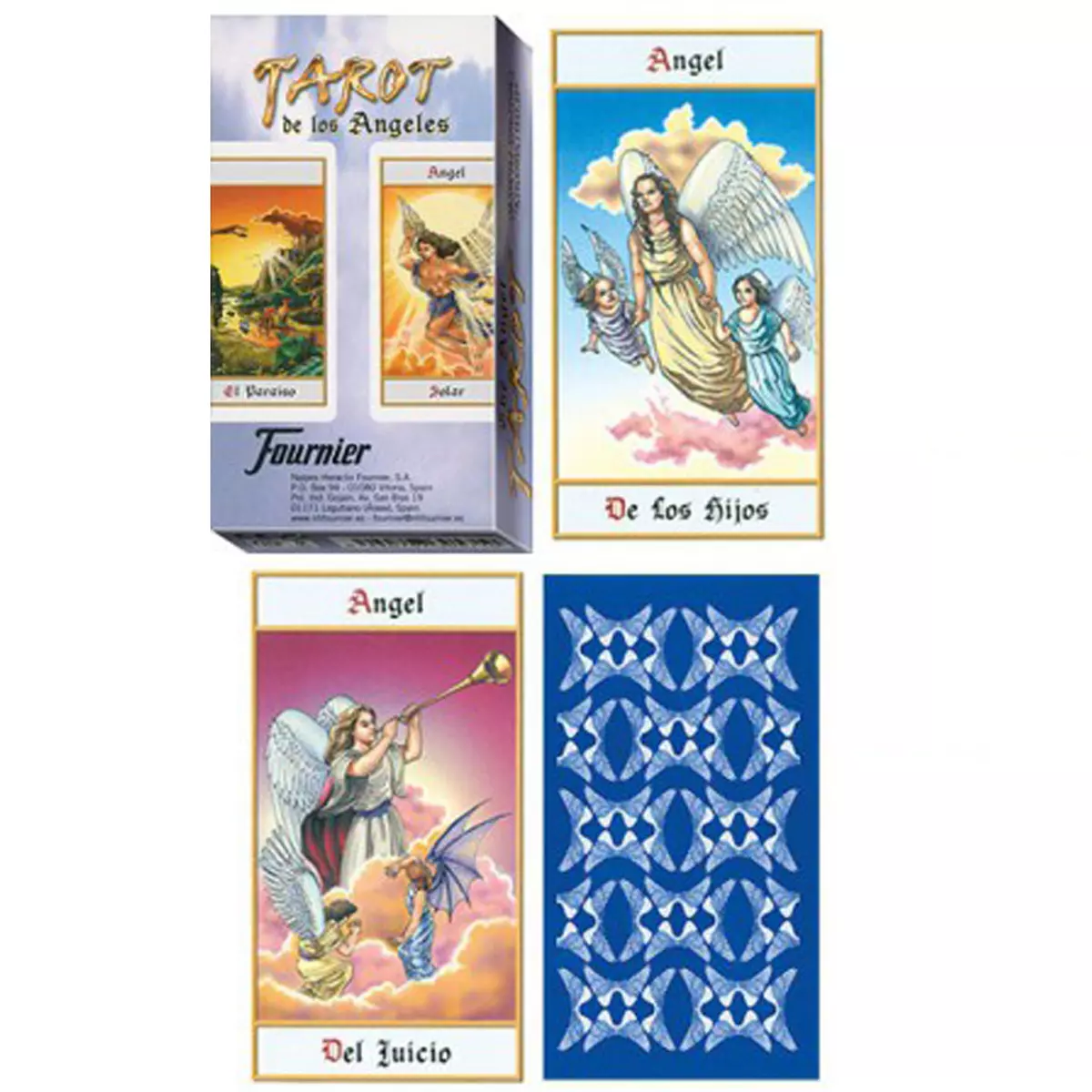 les trésors de lily Tarot Créateur 'Tarot de los Angeles' 115x6x3 cm [A1349]