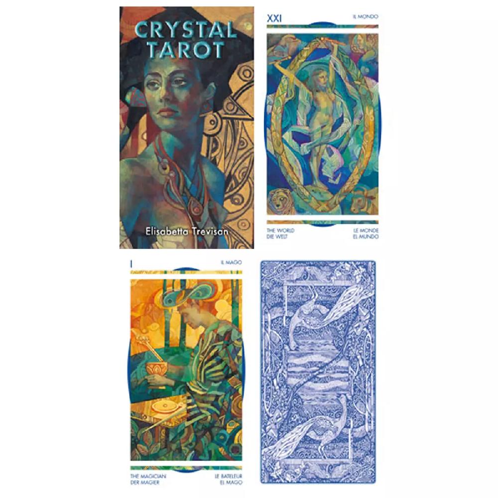 les trésors de lily Tarot Créateur 'Tarot de Verre' 12x7x3 cm [A1207]