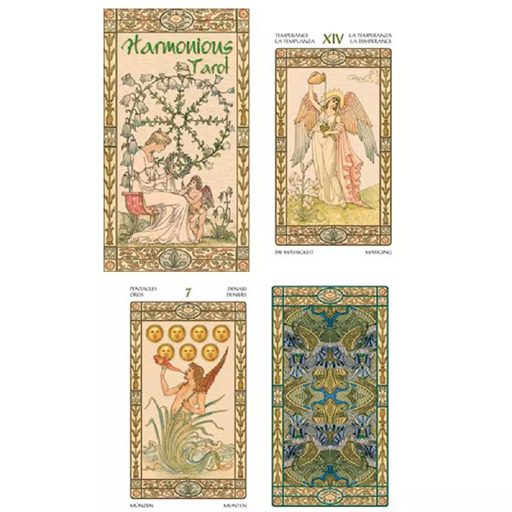 les trésors de lily Tarot Créateur 'Tarot des Harmonies' beige 12x7x3 cm [A1319]