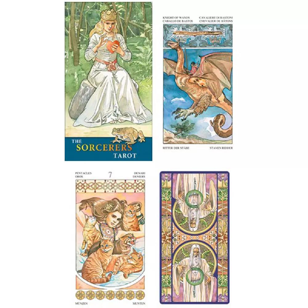 les trésors de lily Tarot Créateur 'Tarot des Magiciens' 12x7x3 cm [A0964]