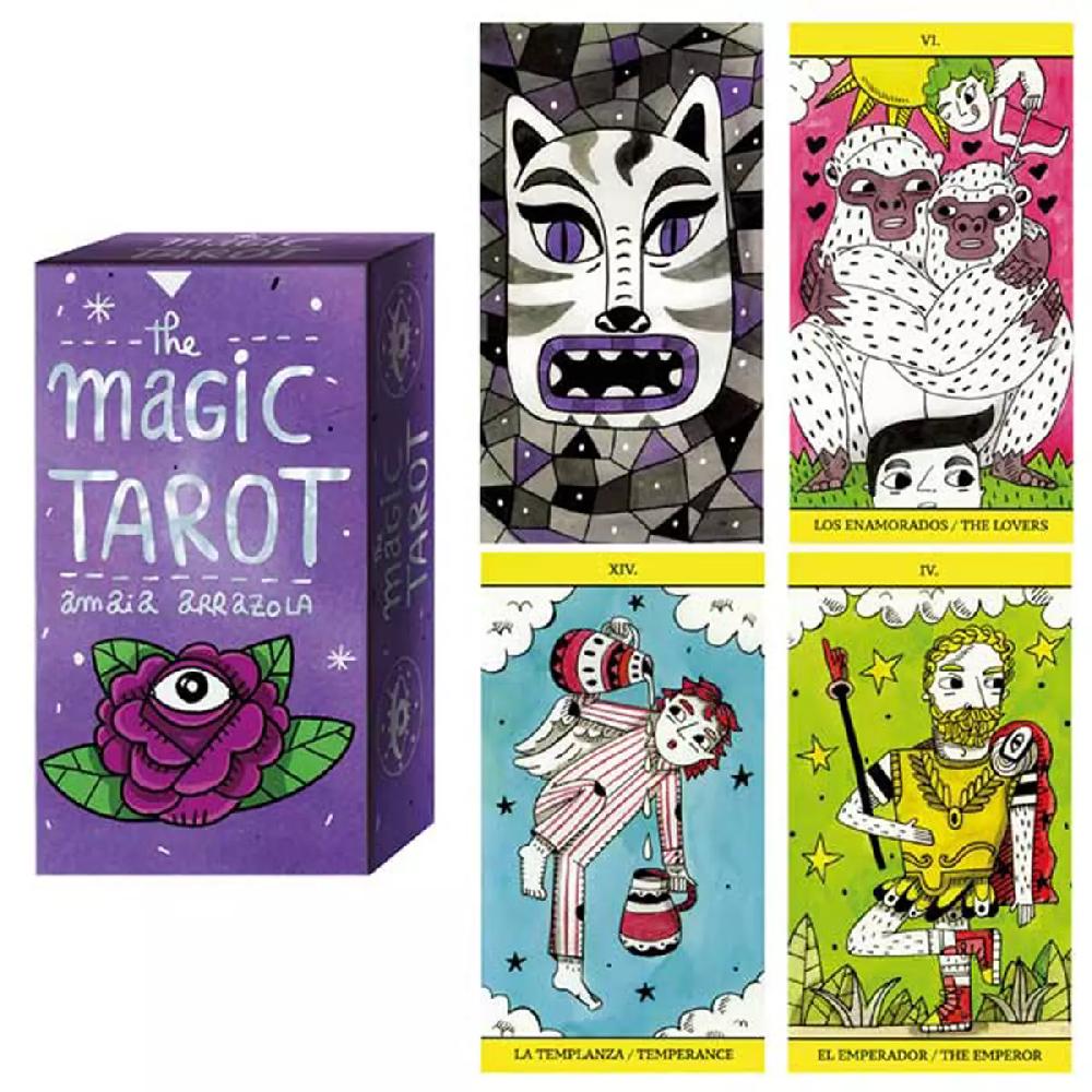 les trésors de lily Tarot Créateur 'The Magic Tarot' violet 115x6x3 cm [R2811]