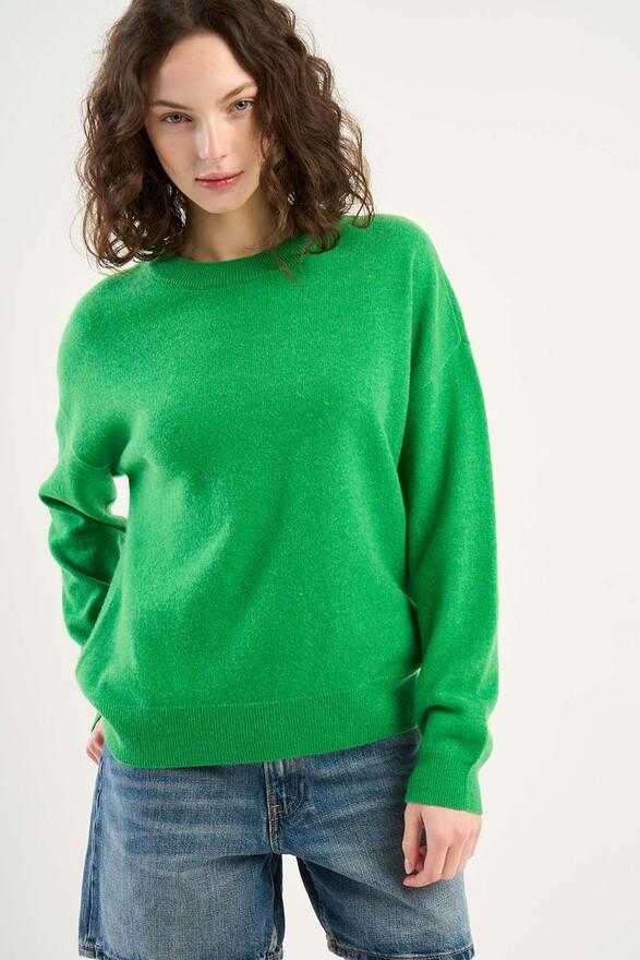 les tricots de léa Pull col rond en 100% Cachemire MAPOUPETTE Cactus les tricots de léa Pull col rond en 100% Cachemire MAPOUPETTE Cactus