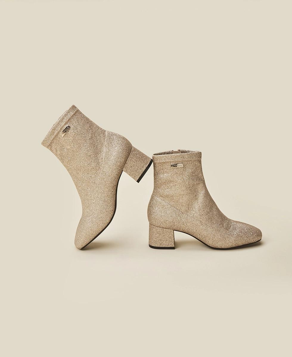 Les Tropeziennes DANITA Bottines Femme à Talon Glitter