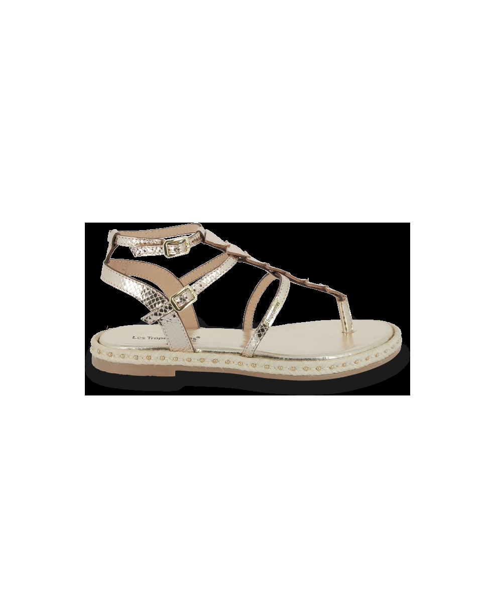 les tropeziennes HADESS Sandales femme à entre doigts