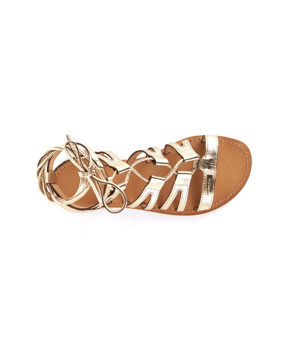 Les Tropeziennes HERCULE Sandales Femme Lacet Cheville En Cuir