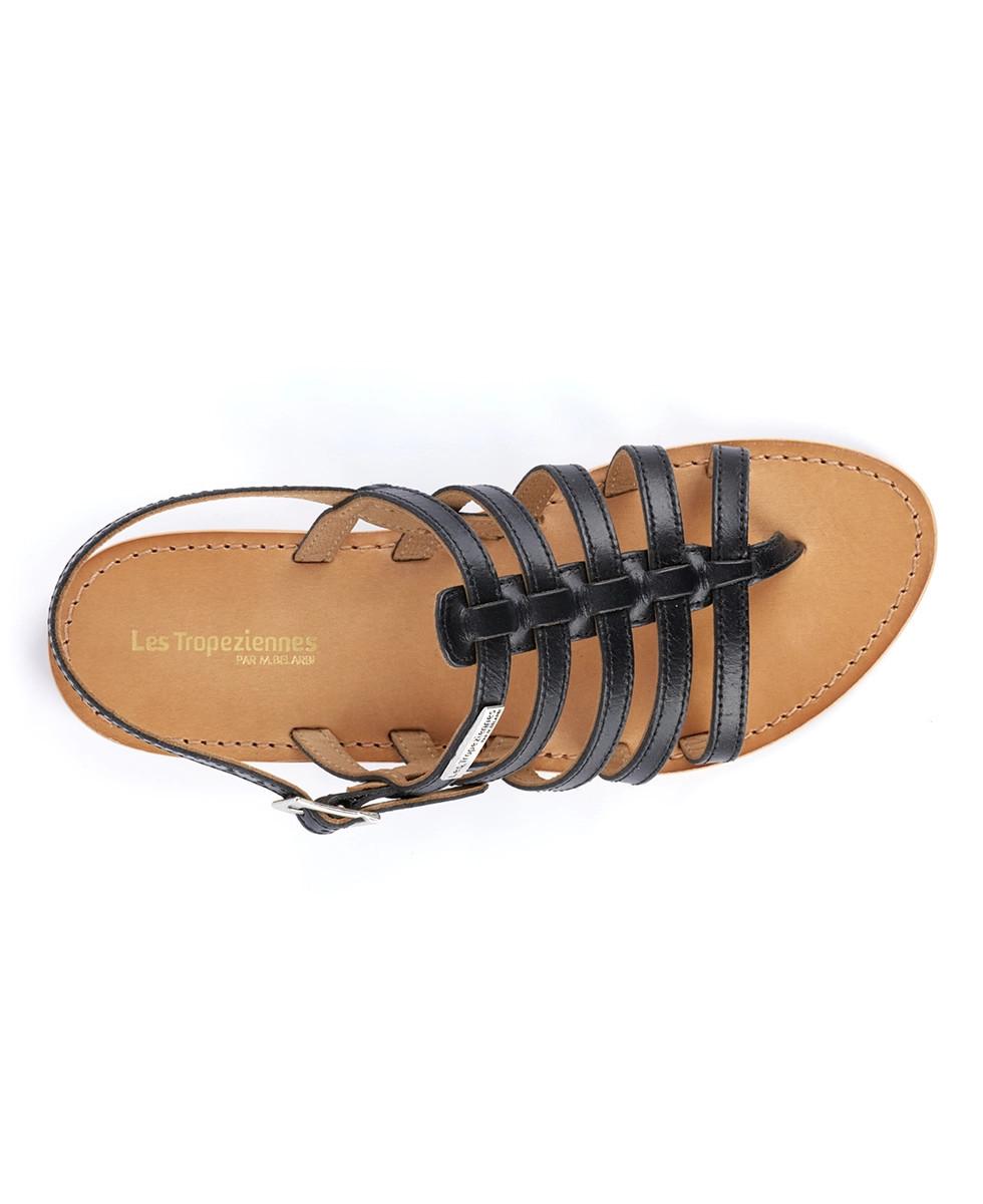 Les Tropeziennes HERISSON Sandales Spartiates Femme En Cuir