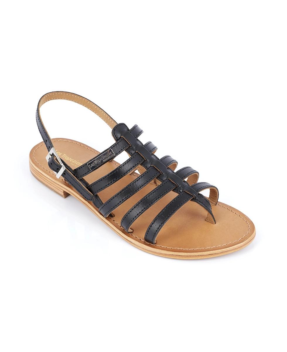 Les Tropeziennes HERISSON Sandales Spartiates Femme En Cuir