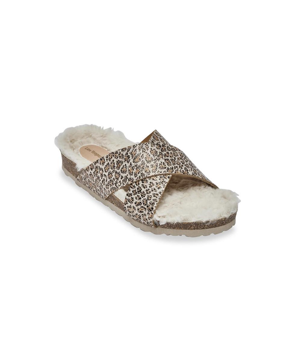 Les Tropeziennes KOSY Mules Anatomiques Fourrées Femme