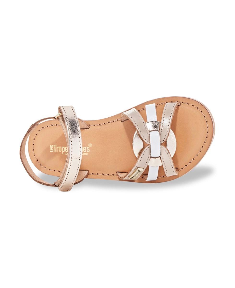 Les Tropeziennes BADALIA Sandales Fille à Scratch