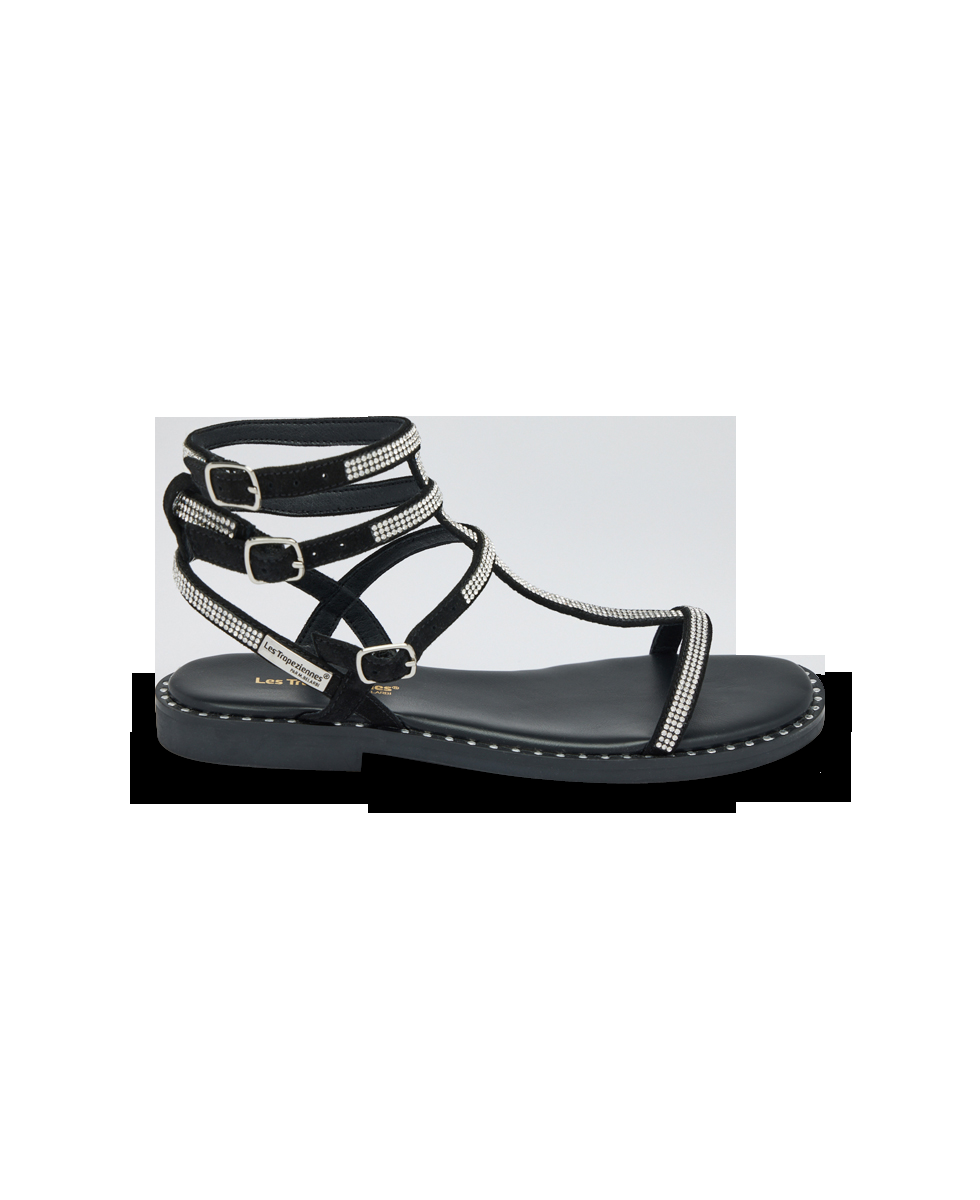 les tropeziennes CORADIAM Sandales femme à strass