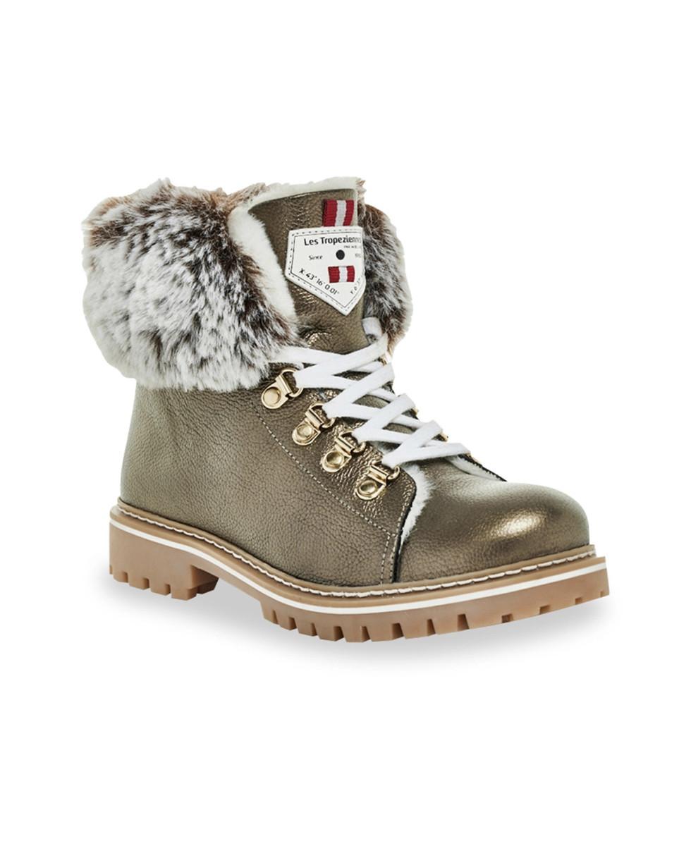 Les Tropeziennes LACEN Boots Femme Col Fourré