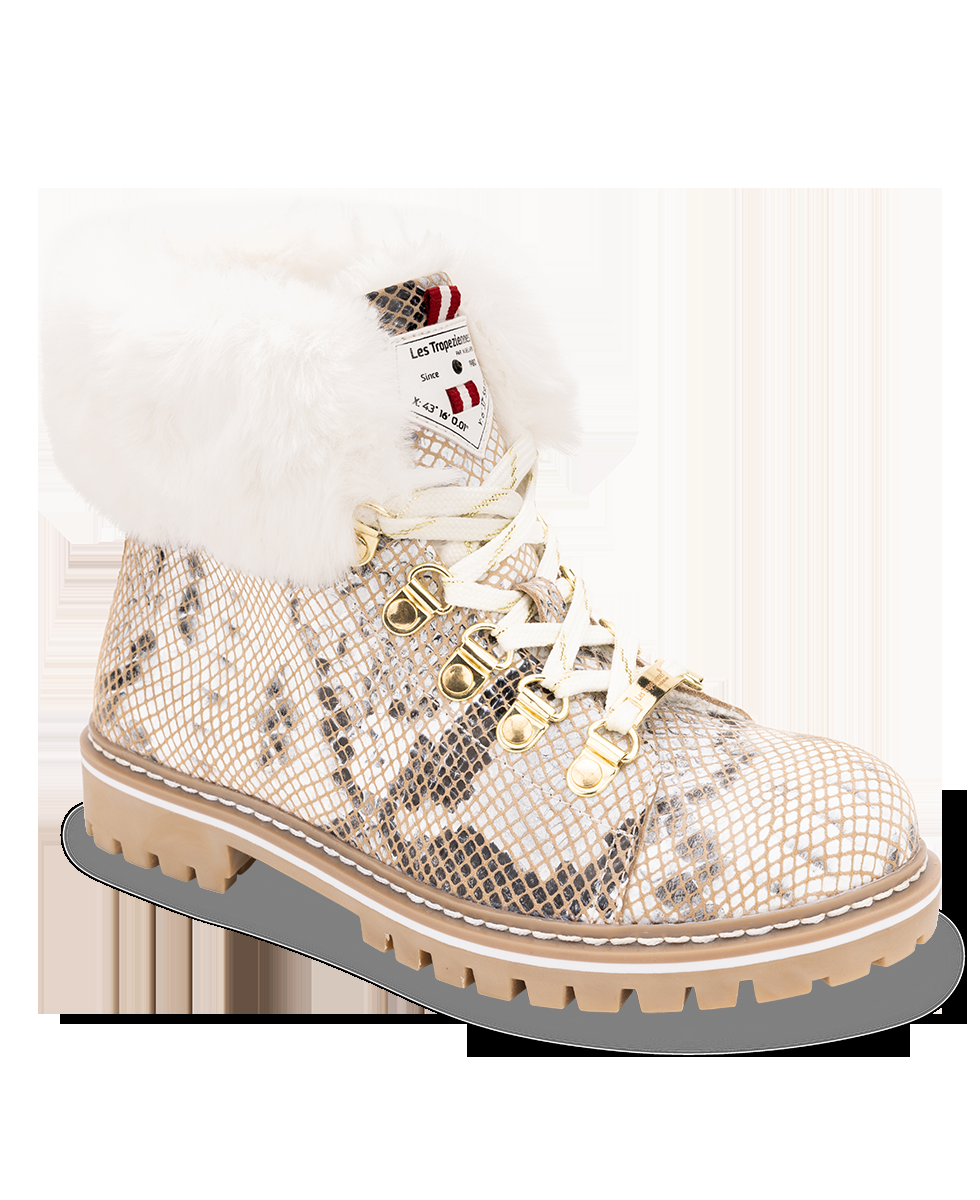 Les Tropeziennes LACEN Boots Femme Col Fourré