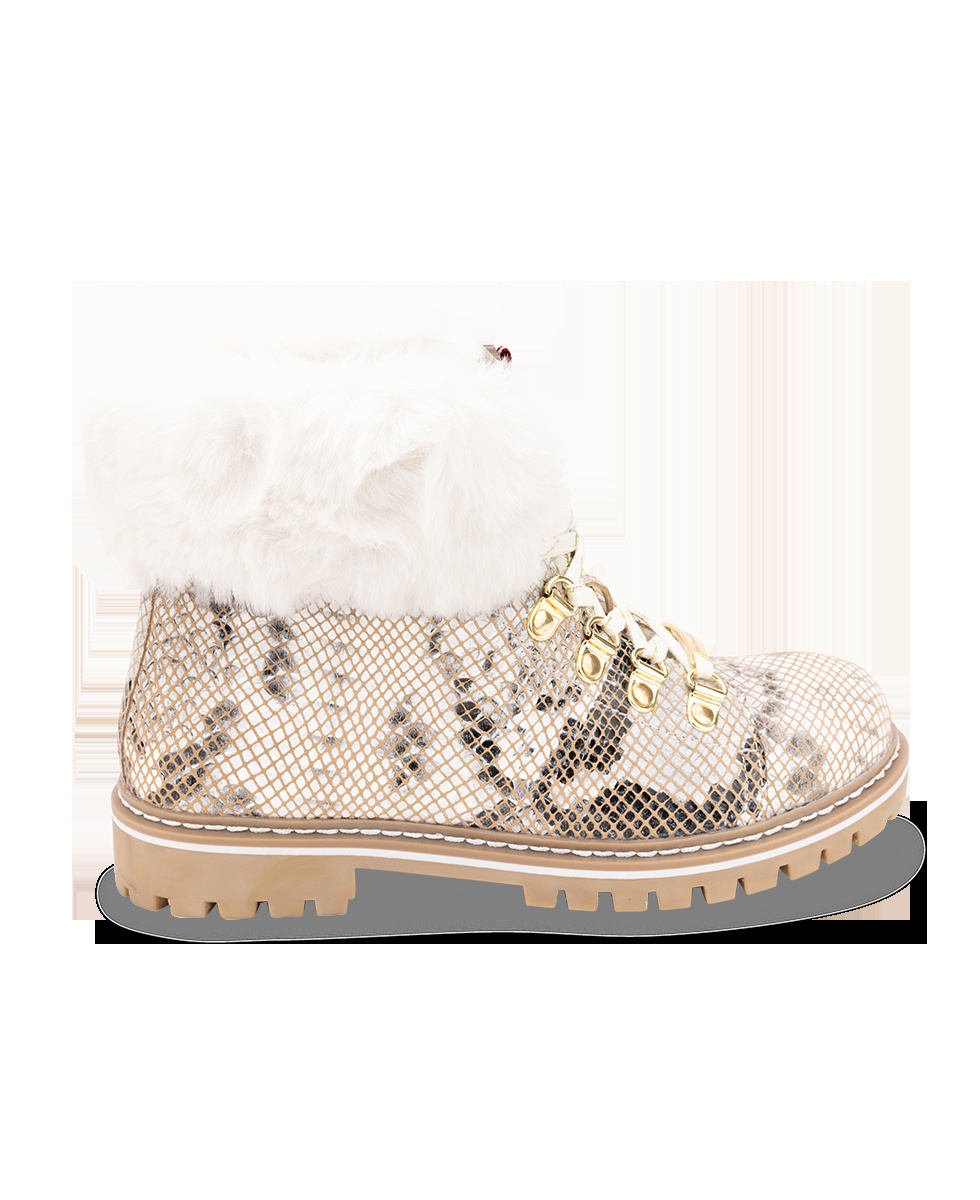 les tropeziennes LACEN Boots femme col fourré