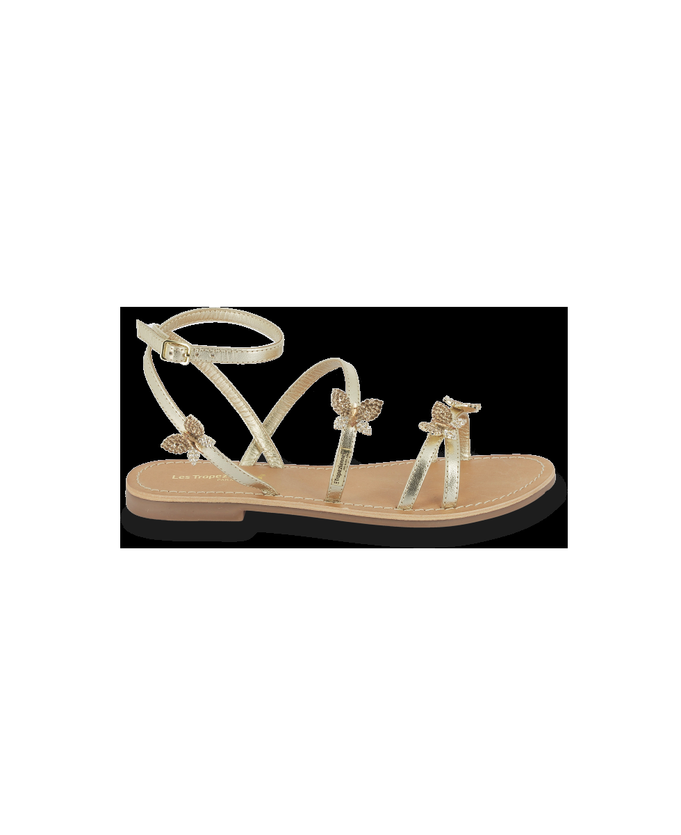 les tropeziennes OREL Sandales femme papillon