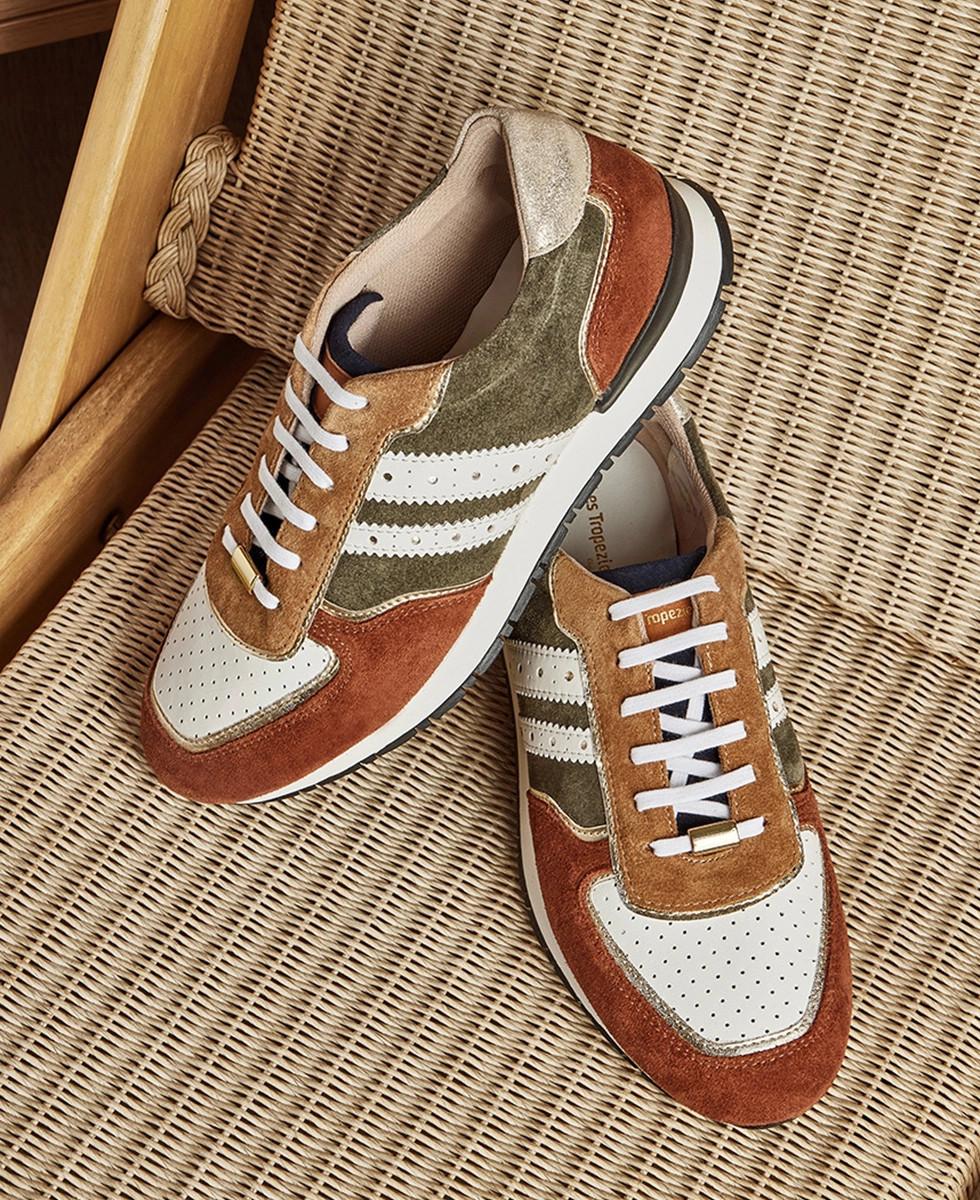 Les Tropeziennes SOON Baskets Femme à Lacets
