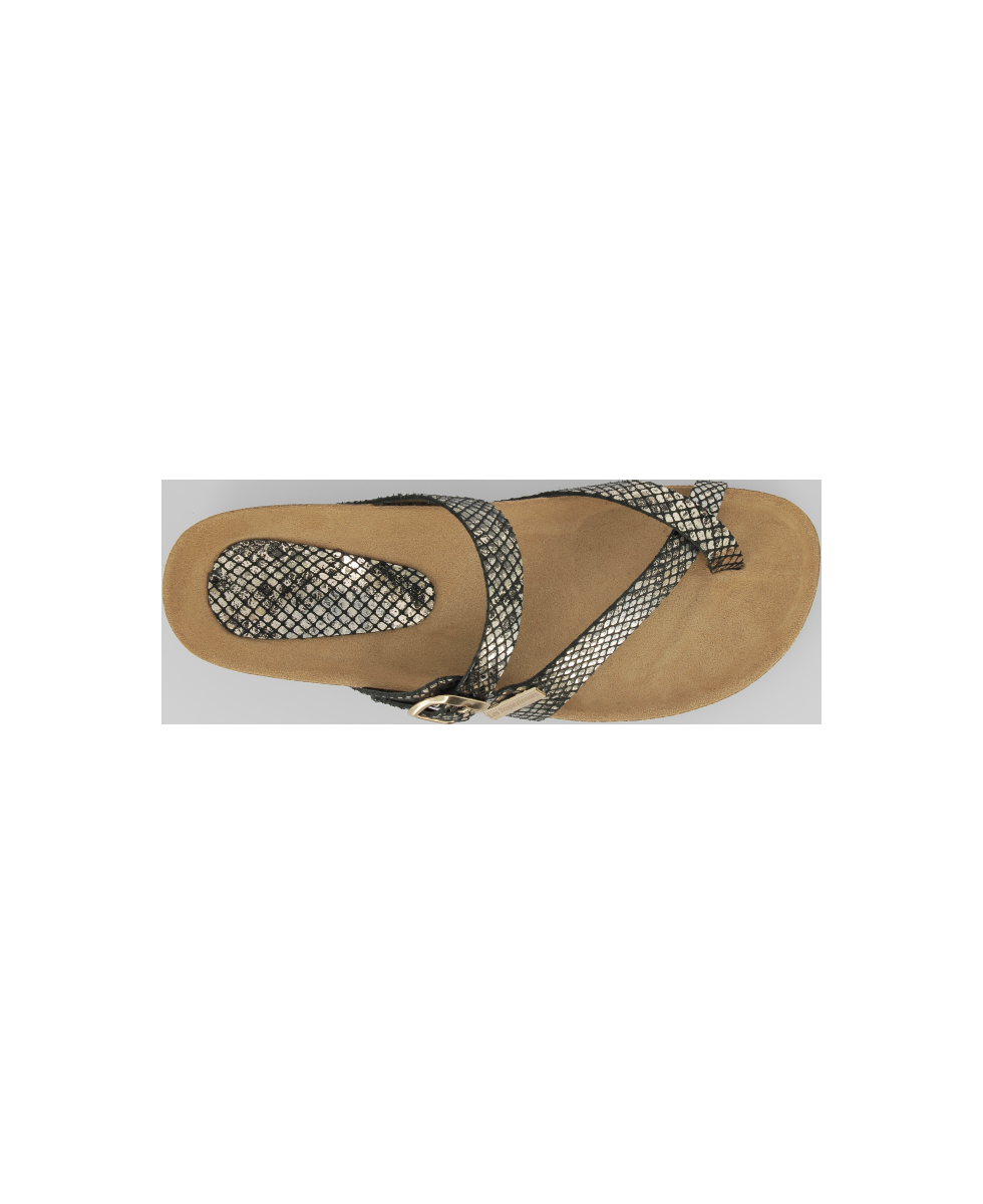Les Tropeziennes ZAPOY SNAKE Mules Anatomiques Femme à Entre Doigts