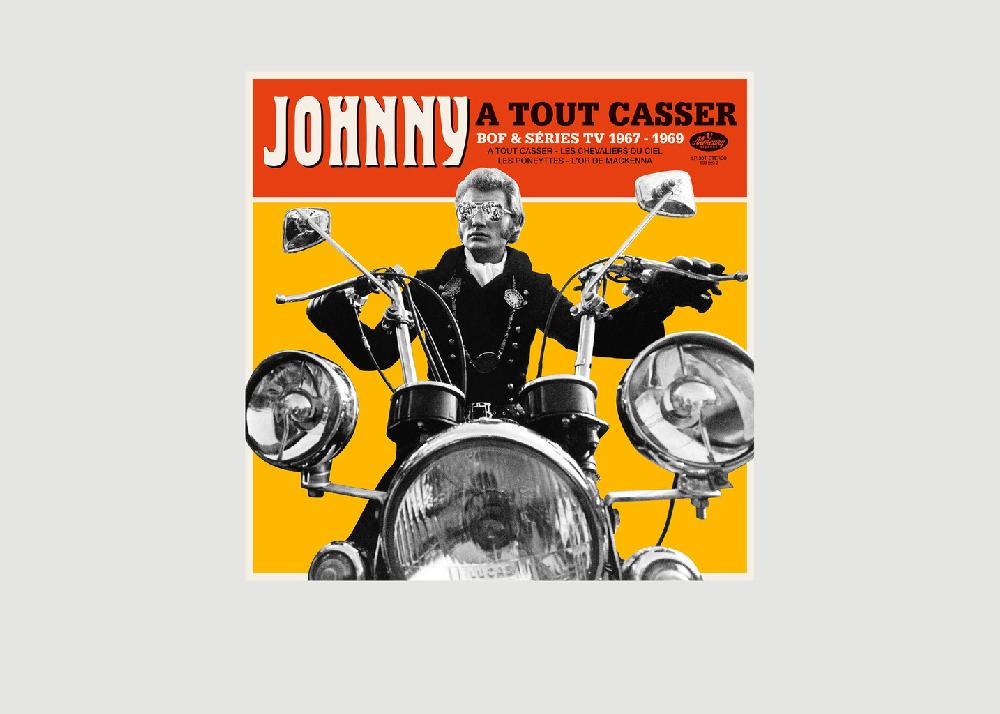 l'exception À tout casser Johnny Hallyday Noir La vinyl thèque idéale