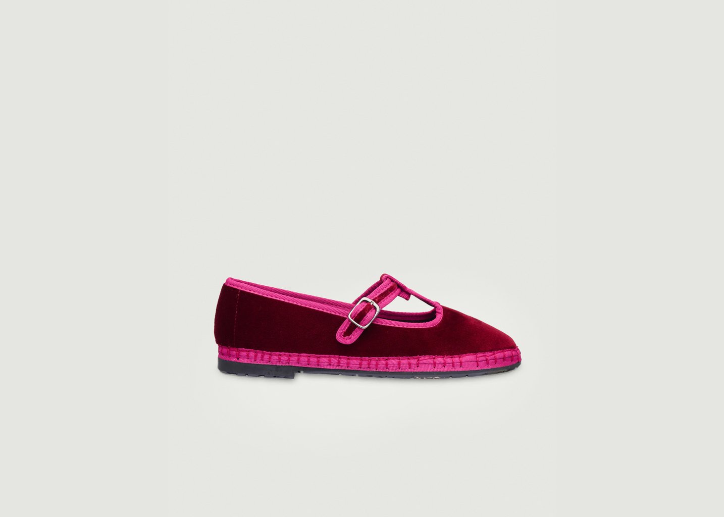 l'exception Babies Lewis Oxford Garnet Fuchsia Flabelus