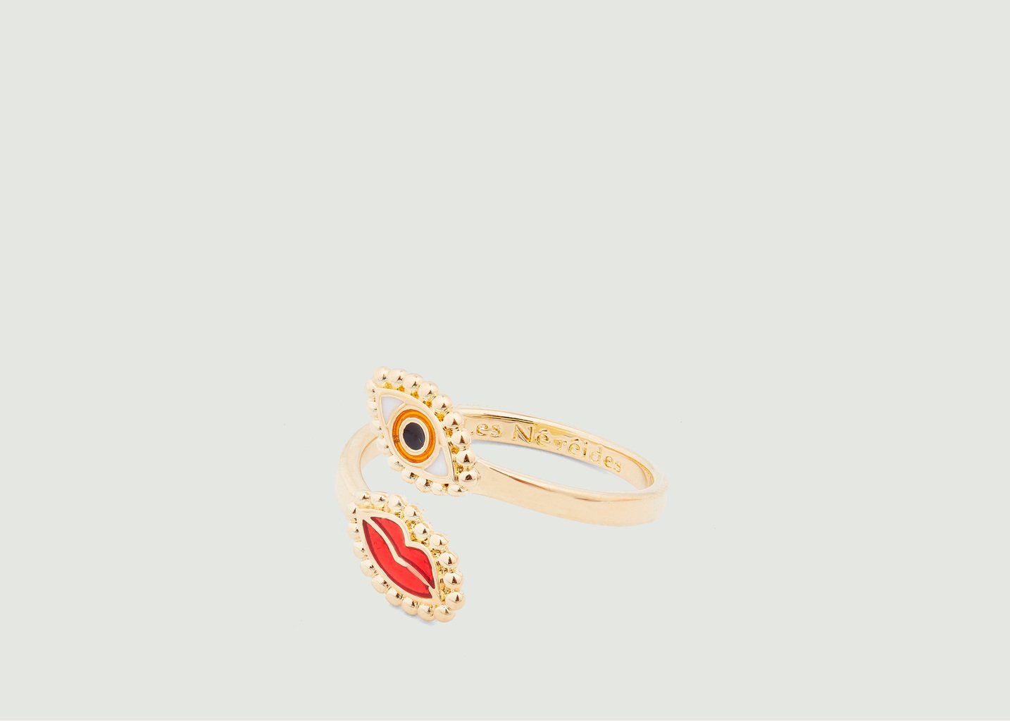 L'exception Bague Ajustable Art Divinatoire Multicolore Les Néréides
