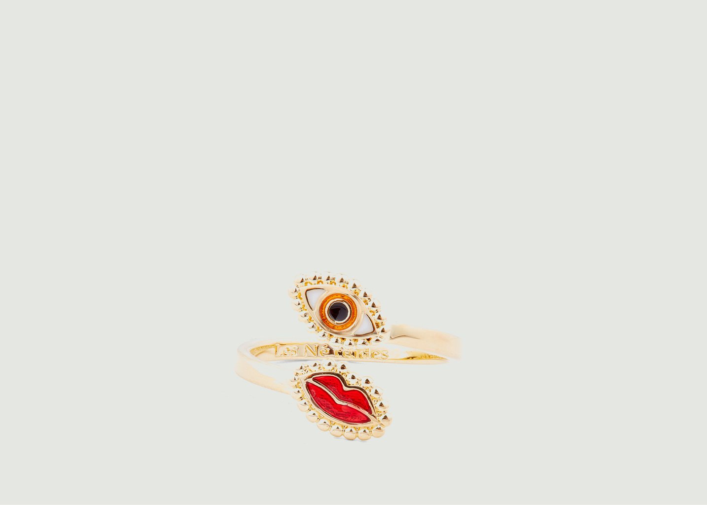 L'exception Bague Ajustable Art Divinatoire Multicolore Les Néréides