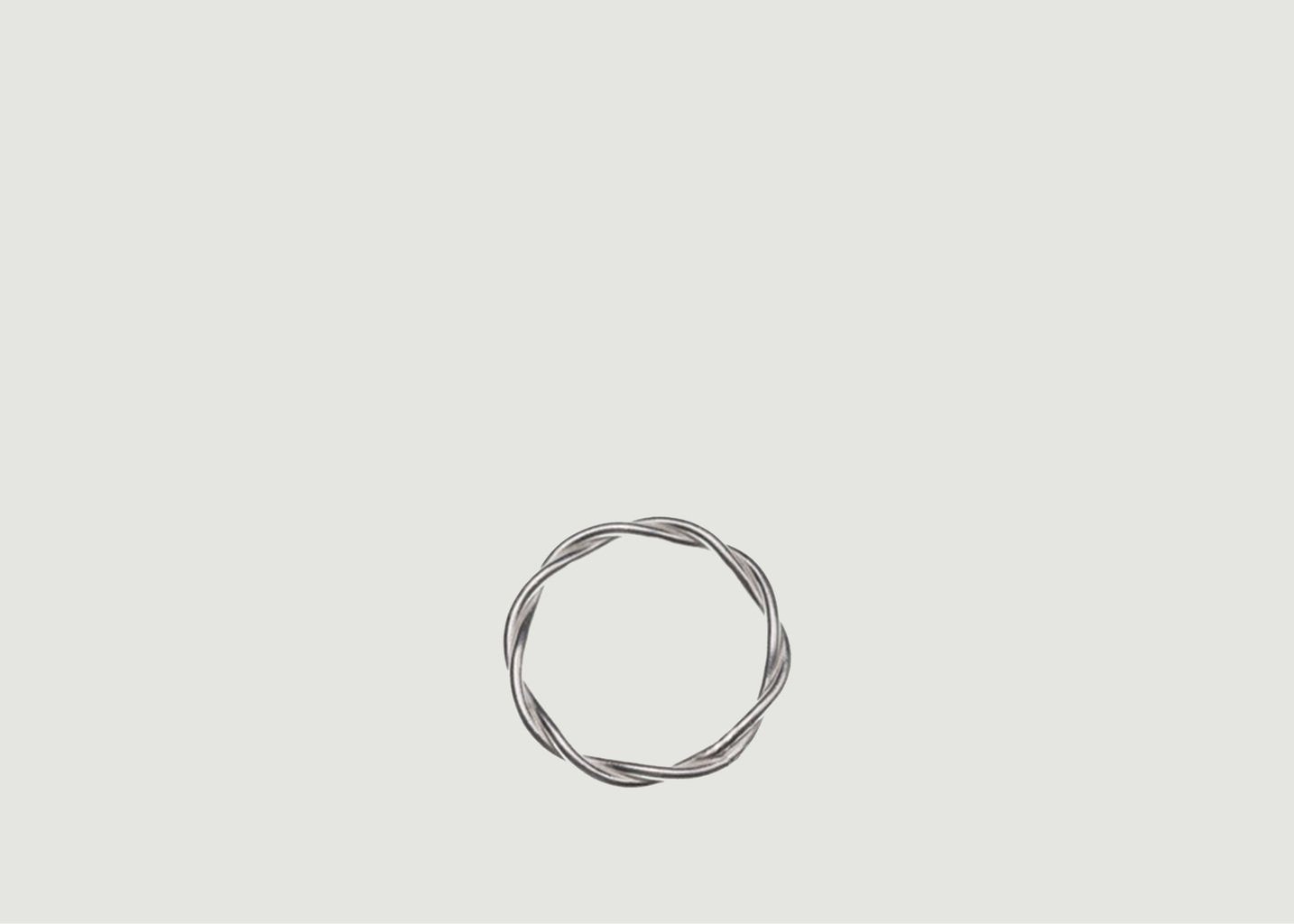 l'exception Bague anneau Ariane Argent Maison Vanité