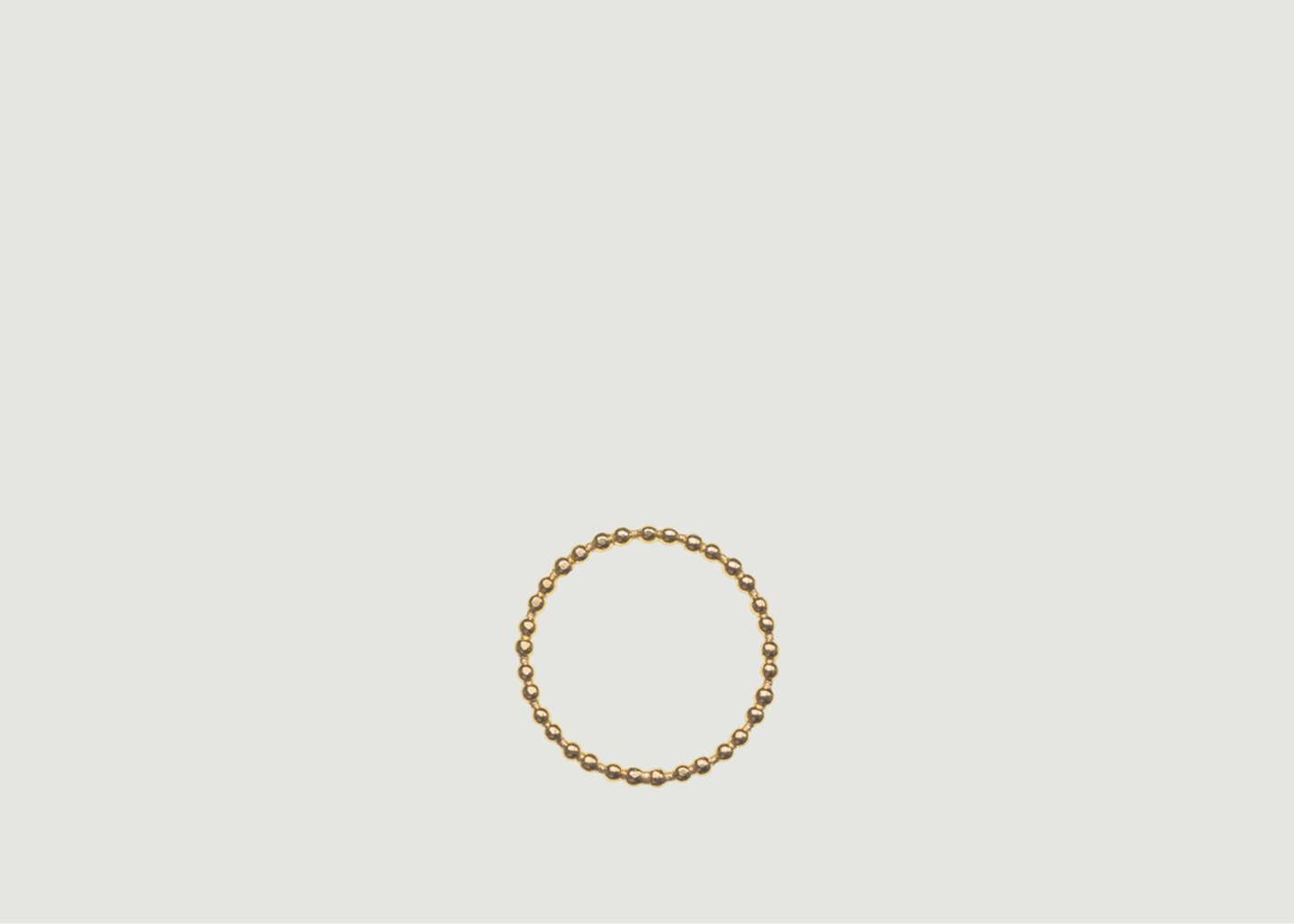 l'exception Bague anneau Orphée Vermeil Maison Vanité