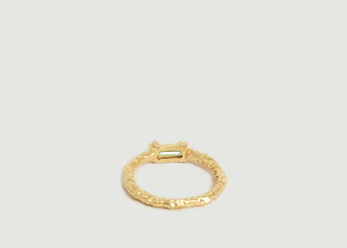 L'exception Bague Baguette Tourmaline Marius Vermeil Monsieur