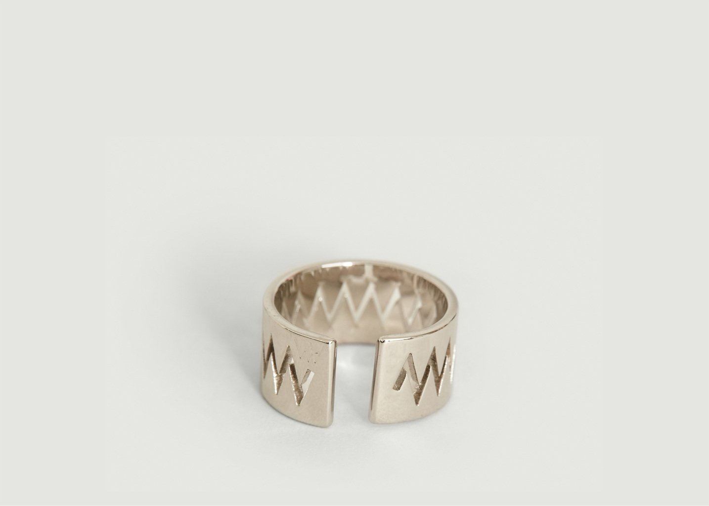 L'exception Bague Band Carnivore Argent Annelise Michelson