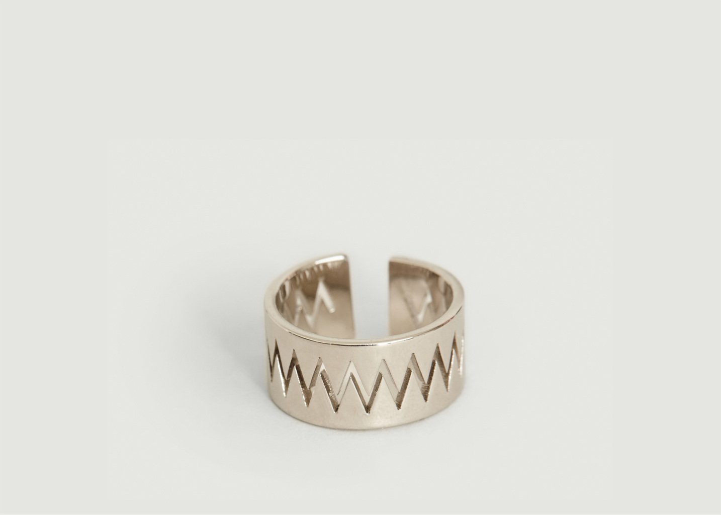 l'exception Bague Band Carnivore Argent Annelise Michelson