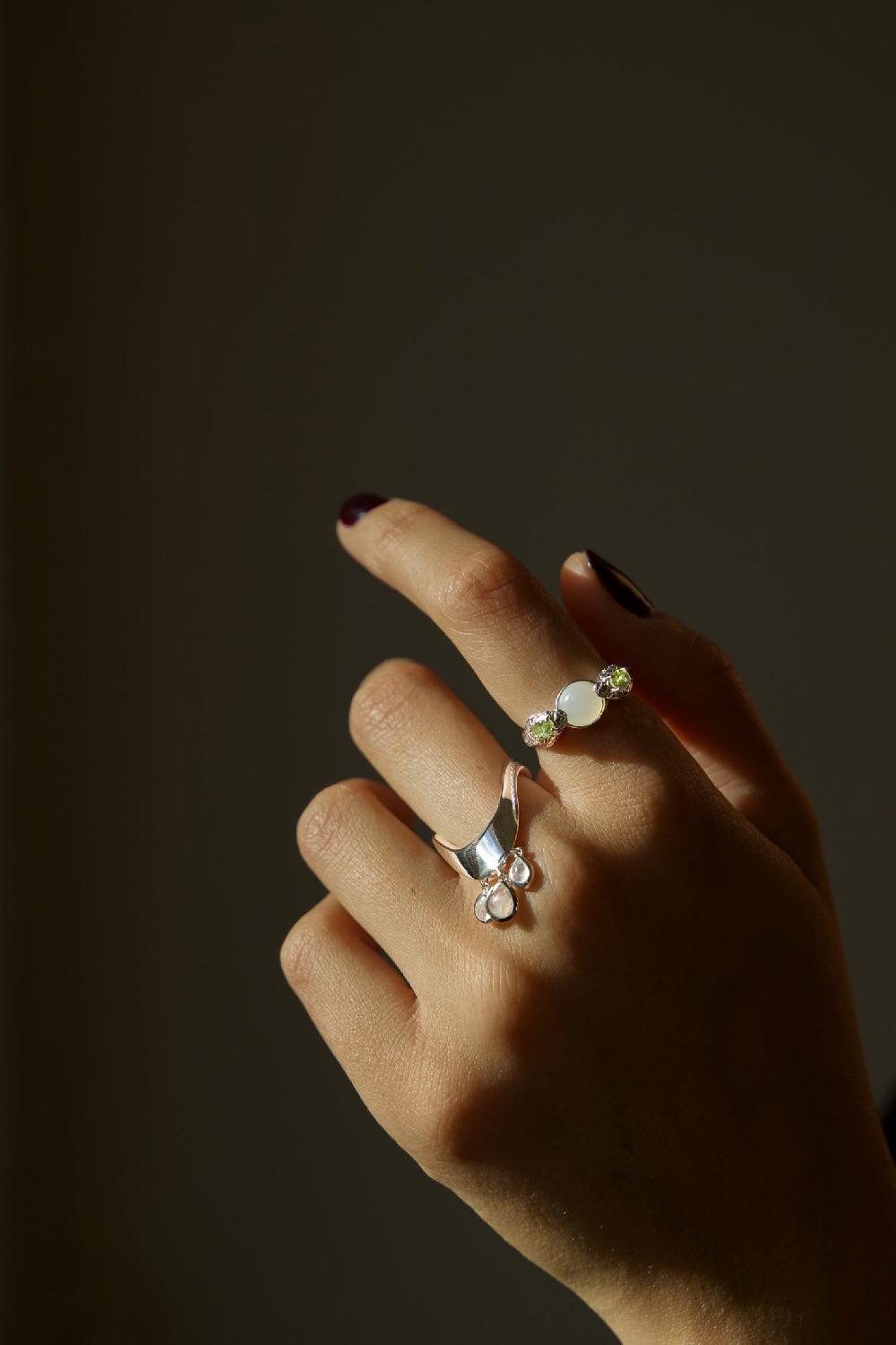 L'exception Bague Benedicto Argent La Fontana Paris